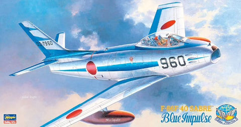Hasegawa Aircraft 1/48 F-86F-40 'Blue Impulse' Kit