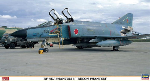 Hasegawa Aircraft 1/48 RF4EJ Phantom II JASDF Recon Aircraft Ltd Edition Kit