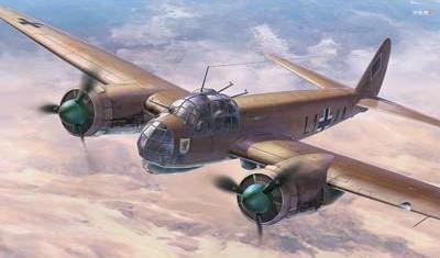 Hasegawa 1/48 Junkers Ju 88A-10 (A-5 Trop) North Africa Limited Edition Kit