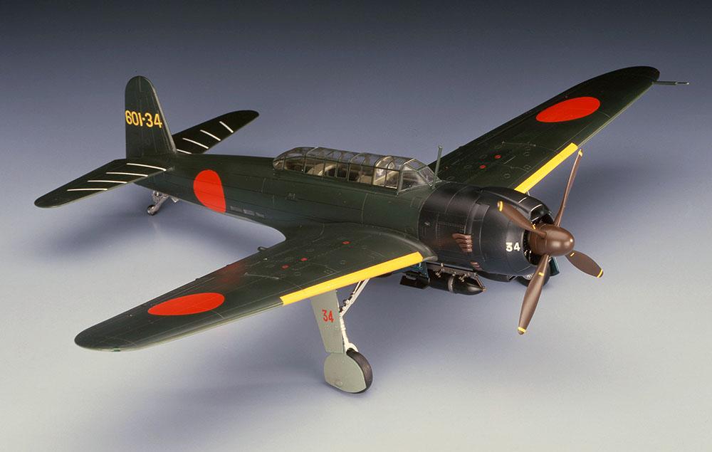 Hasegawa Aircraft 1/48 Nakajima B6N2 Carrier Attack Bomber Type 12 Ltd. Edition Kit