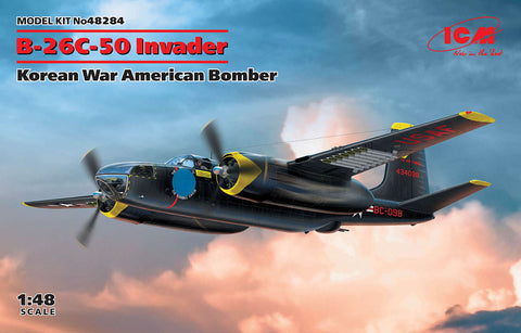 ICM 1/48 B26C50 Invader Korean War American Bomber Kit