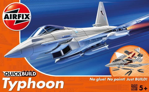 Airfix Aircraft 1/72 Quick Build Typhoon Fighter (Snap Kit)
