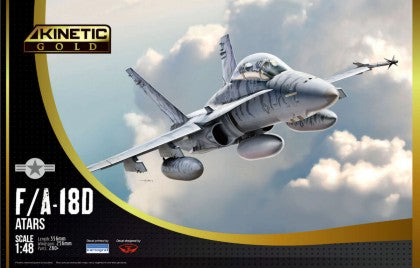 Kinetic Aircraft 1/48 F/A18D ATARS USN Jet Fighter Kit