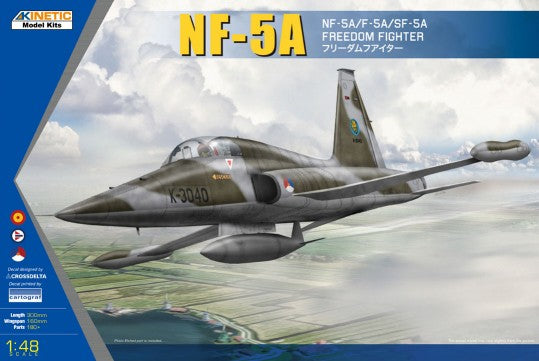 Kinetic 1/48 NF5A (F5A/SF5A) Freedom Fighter Kit