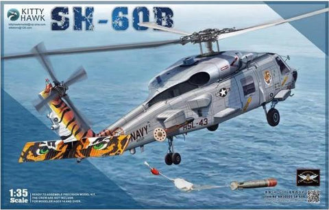 Kitty Hawk Aircraft 1/35 SH60B Seahawk Helicopter Kit