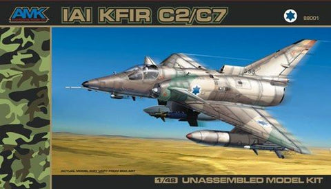 AMK Models Aircraft 1/48 Kfir C2/C7 Israeli AF Fighter Kit