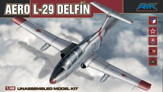 AMK Models Aircraft 1/48 Aero L29 Defin Aircraft Kit