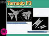 Dragon 1/144 Tornado F3 56 (Reserve) Squadron The Firebirds (2) Kits
