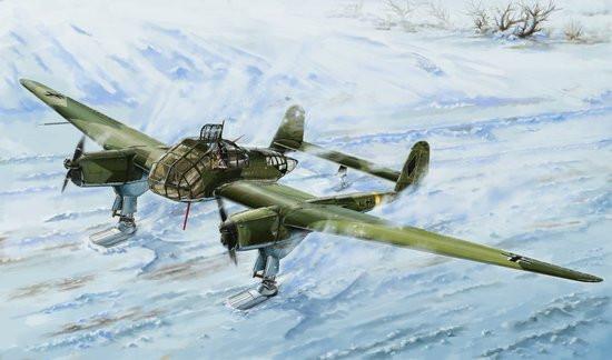 Lion Roar 1/48 WWII German Fw189A1 Aircraft w/Skis Kit