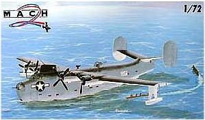 Mach-2 Aircraft 1/72 PB2Y Coronado WWII USN Flying Boat Kit