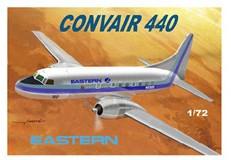 Mach-2 Aircraft 1/72 Convair 440 Long Radar Nose Eastern Airliner Kit