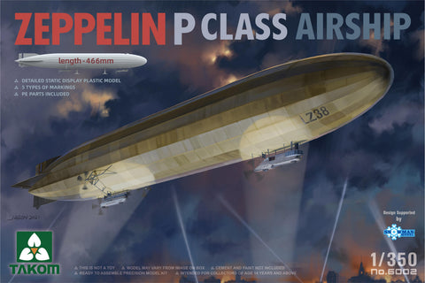 Takom 1/350 Zeppelin P Class Airship Kit