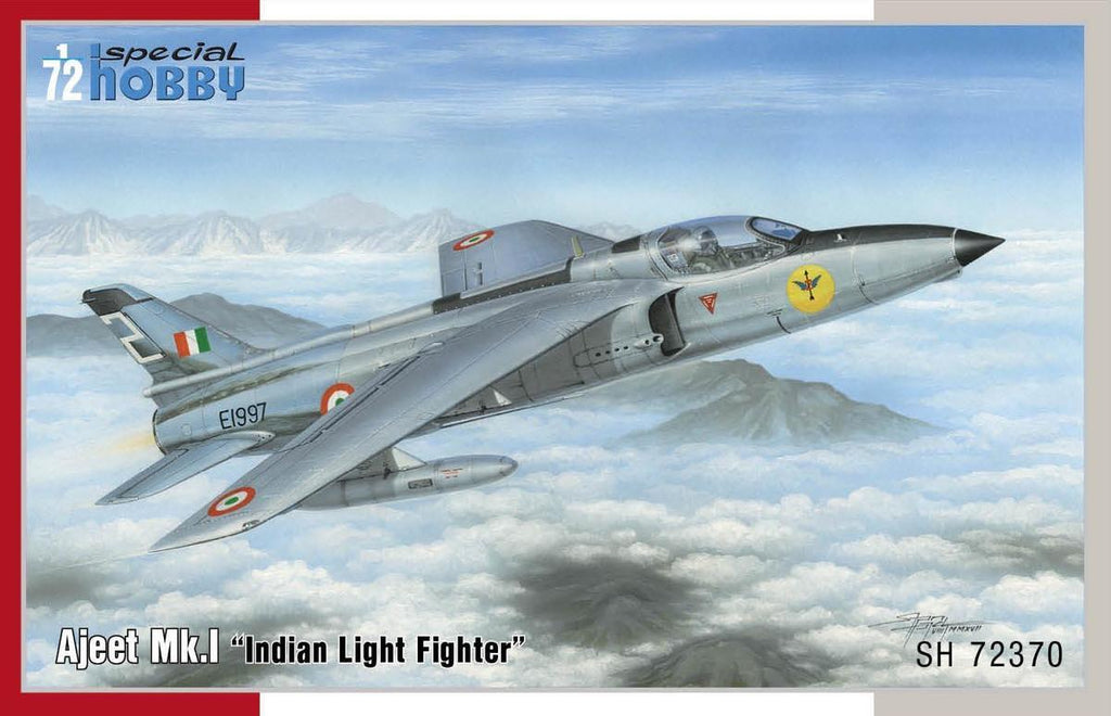 Special Hobby Aircraft 1/72 HAL Ajeet Mk I Indian Light Fighter (New Tool) Kit