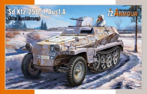 Special Hobby Military 1/72 SdKfz 250/1 Alte Ausf A Armored Personnel Carrier Kit