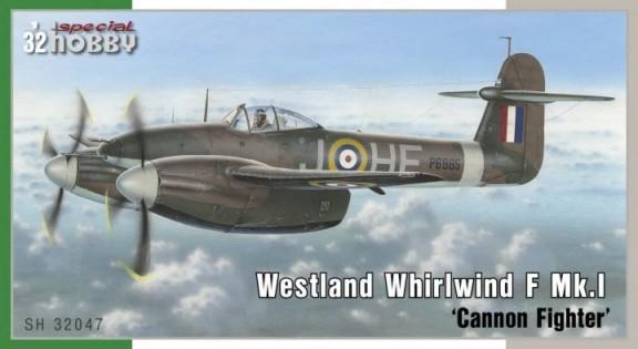 Special Hobby Aircraft 1/32 Westland Whirland Mk I Cannon Fighter Kit