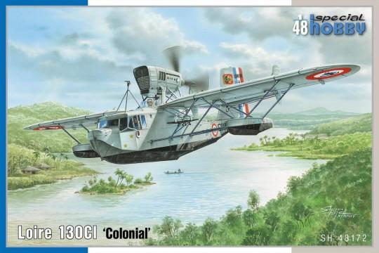 Special Hobby Aircraft 1/48 Loire 130CI Colonial Flying Boat Aircraft (New Tool) Kit