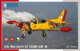 Special Hobby 1/72 SIAI-Marchetti SF260M/AM/W Trainer Aircraft Kit
