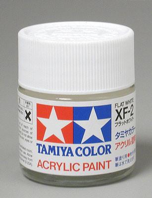 Tamiya Acrylic XF2 Flat White 23 ml Bottle