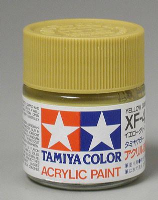 Tamiya Acrylic XF4 Yellow Green 23 ml Bottle