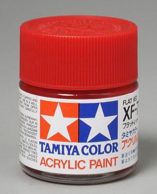 Tamiya Acrylic XF7 Flat Red 23 ml Bottle