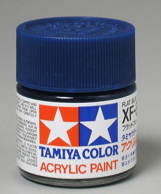 Tamiya Acrylic XF8 Flat Blue 23 ml Bottle
