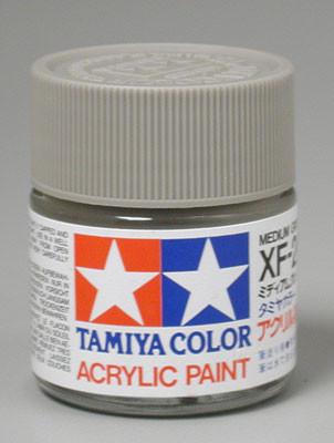 Tamiya Acrylic XF20 Medium Gray 23 ml Bottle