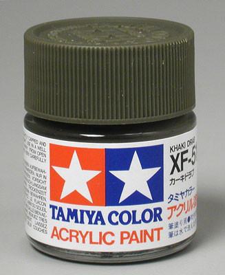 Tamiya Acrylic XF51 Khaki Drab 23 ml Bottle