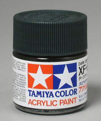 Tamiya Acrylic XF61 Dark Green 23 ml Bottle