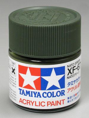 Tamiya Acrylic XF67 Nato Green 23 ml Bottle