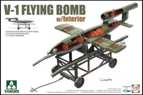 Takom 1/35 V1 Flying Bomb w/Interior Kit