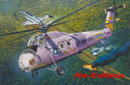 Trumpeter Aircraft 1/48 HH34J USAF Combat Rescue Helicopter (Formerly Gallery Models) Kit