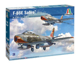 Italeri Aircraft 1/48 F86E Sabre Jet Fighter Kit