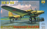 Zvezda Aircraft 1/72 Petlyakov Pe8ON Stalin's Aircraft Kit